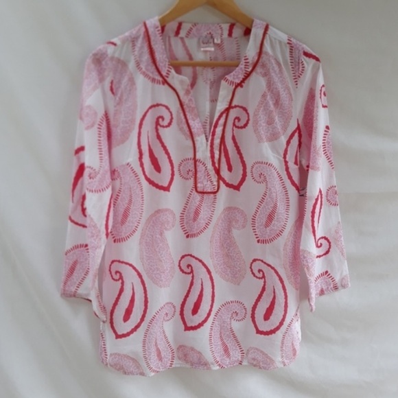 PERSIFOR Anona Studio Paisley Print Tunic - Picture 2 of 11